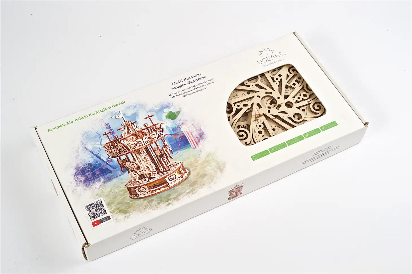 Carousel - Mechanical Model by UGears