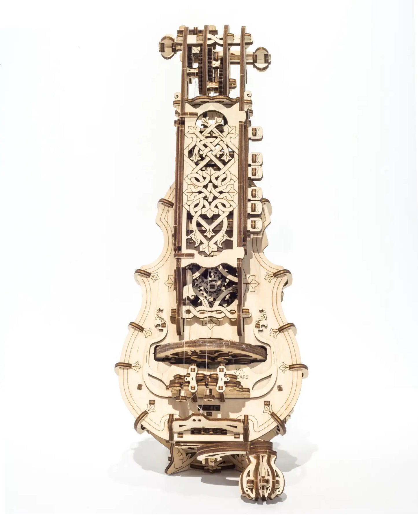 Hurdy-Gurdy Medieval Instrument - Mechanical Model by UGears