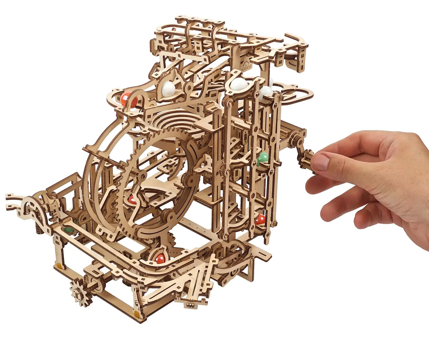 Marble Run "Stepped Hoist" by UGears