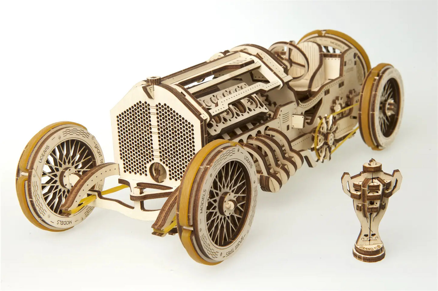 U-9 Grand Prix Car - Mechanical Model by UGears