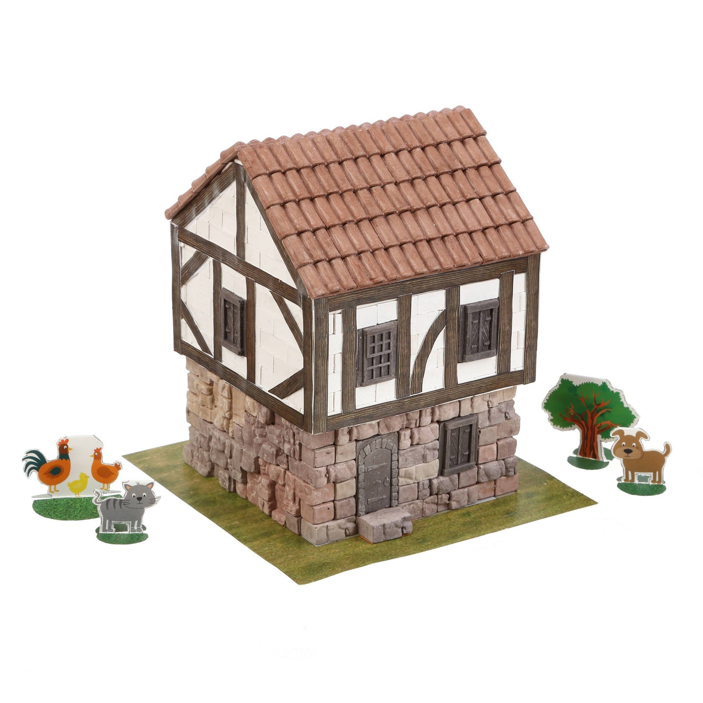 Medieval Farm House - 590 Piece Mini bricks constructor set - Made in Ukraine