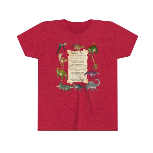 Dinosaur Facts - From a Biblical Worldview - Kids High Quality Cotton T-Shirt