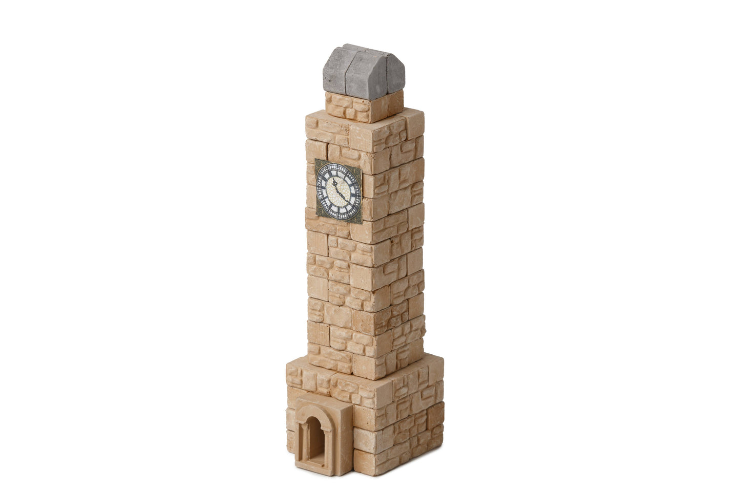 Clock Tower - 80 Piece Mini Bricks Construction Set - Made in Ukraine