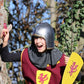 Medieval Tabard - Kamalot Dragon Garnet - Made in Spain