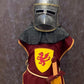 Medieval Tabard - Kamalot Dragon Garnet - Made in Spain