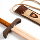 Sword with Sheath - Small, Wooden - Rustik Lion Style - Made in Spain