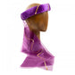 Velvet Princess Crown - Purple