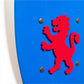 Lion Shield - Kamelot Blue - Made in Spain